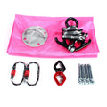 Pink Aerial Silks Deluxe Equipment Set for Aerial Yoga, Aerial Yoga Hammock NEW